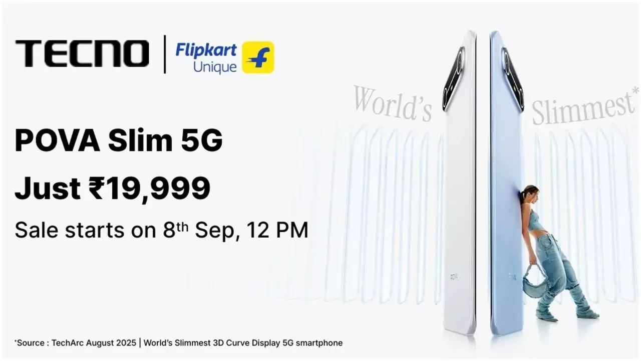 Techno Pova slim 5G Smarphone :Slimest ever 5G Smartphone